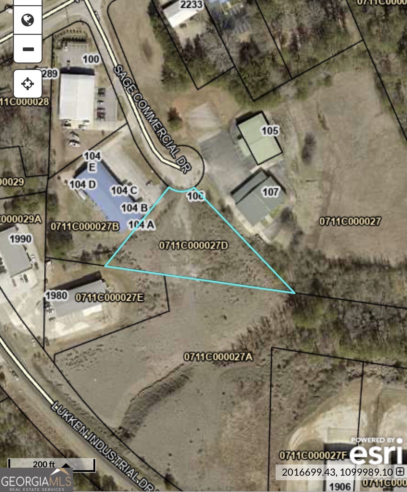 0 W Lukken Ind / 106 Sage Commercial Drive Lagrange GA 30240