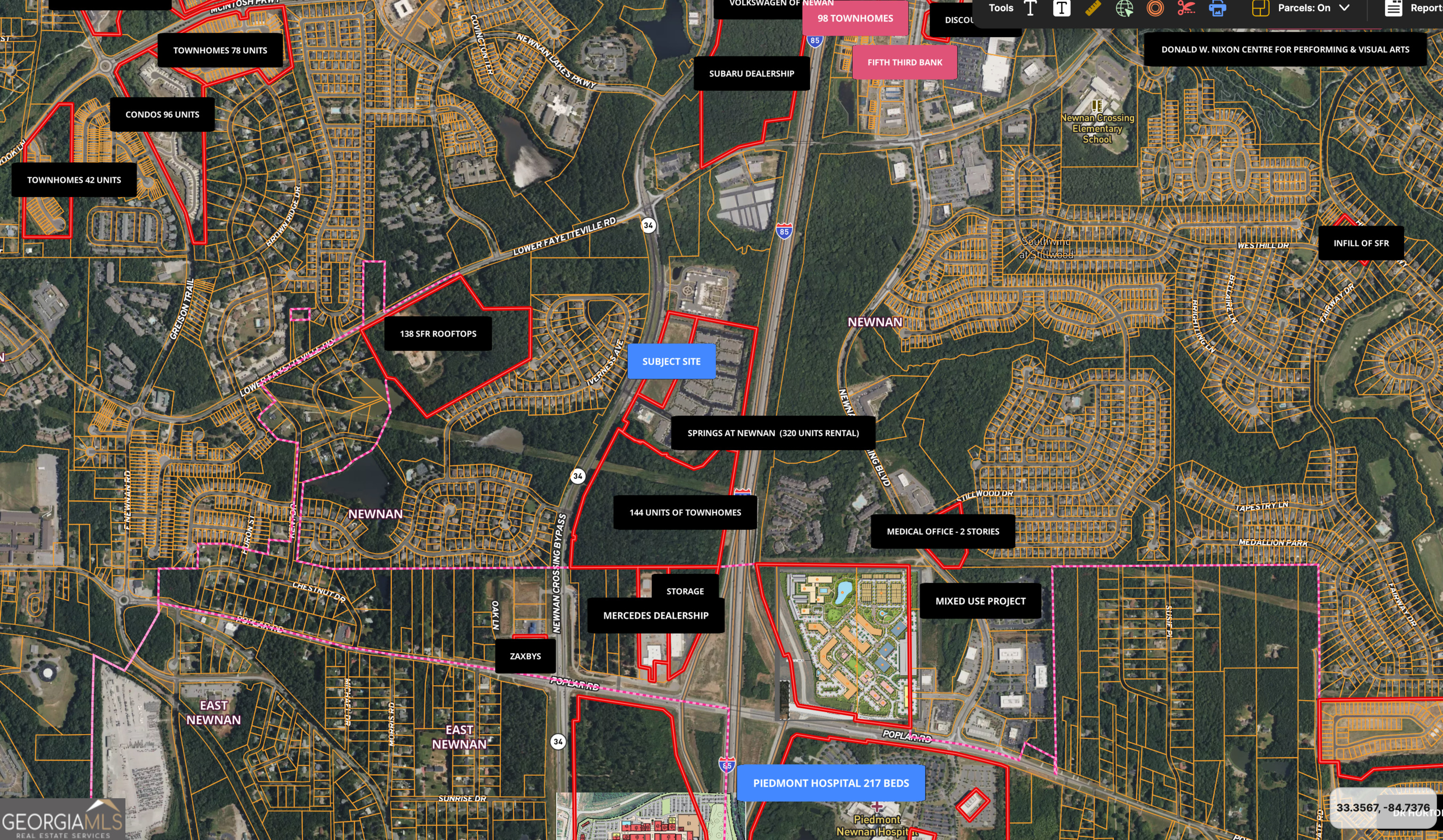 5.9 Acres Newnan Crossing Bypass Newnan GA 30263