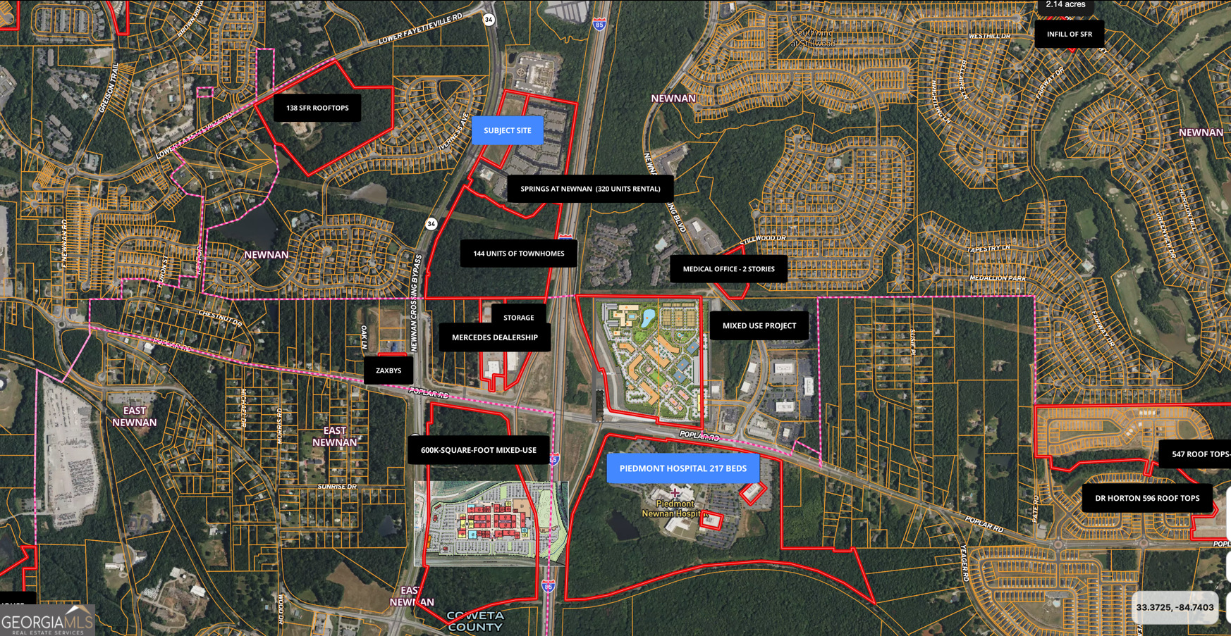 5.9 Acres Newnan Crossing Bypass Newnan GA 30263