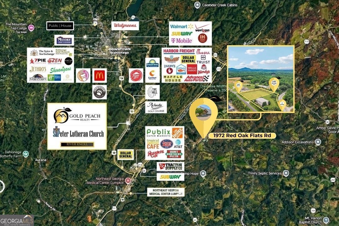 1972 Red Oak Flats Road Dahlonega GA 30533