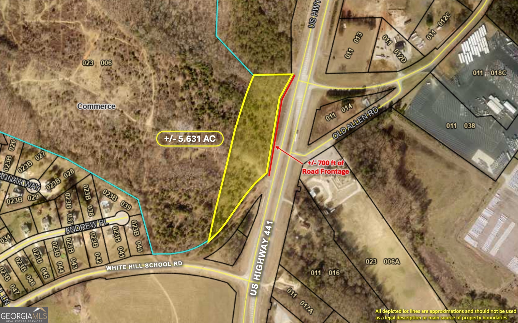 0 Us Highway 441 & White Hill School Road Commerce GA 30529