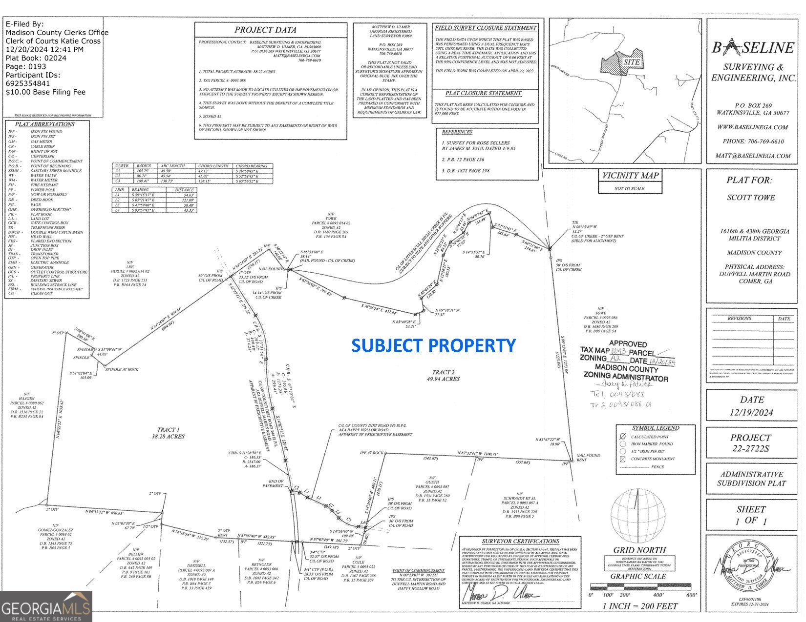2200 Duffell Martin Comer GA 30629