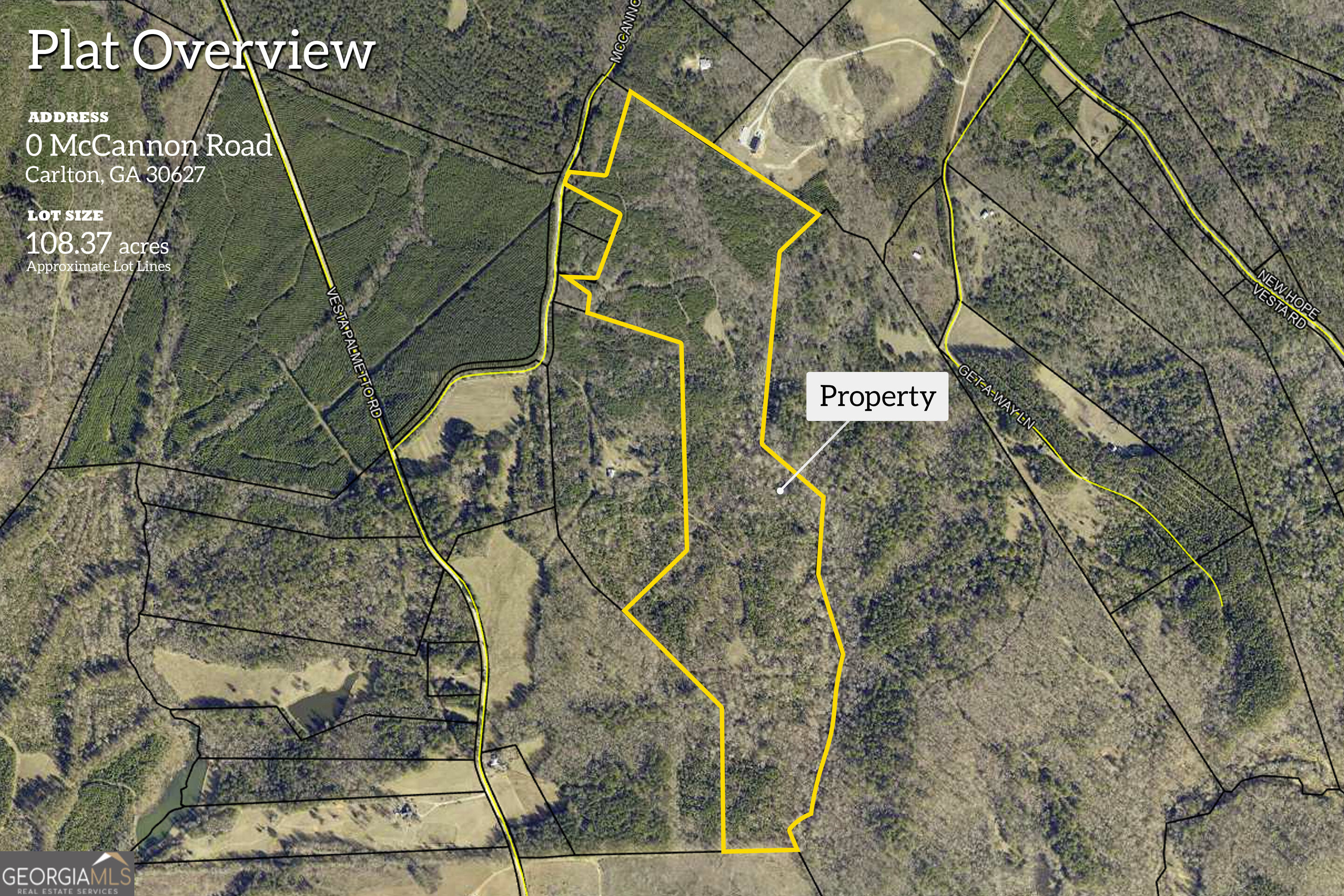 0 Mccannon Road Carlton GA 30627