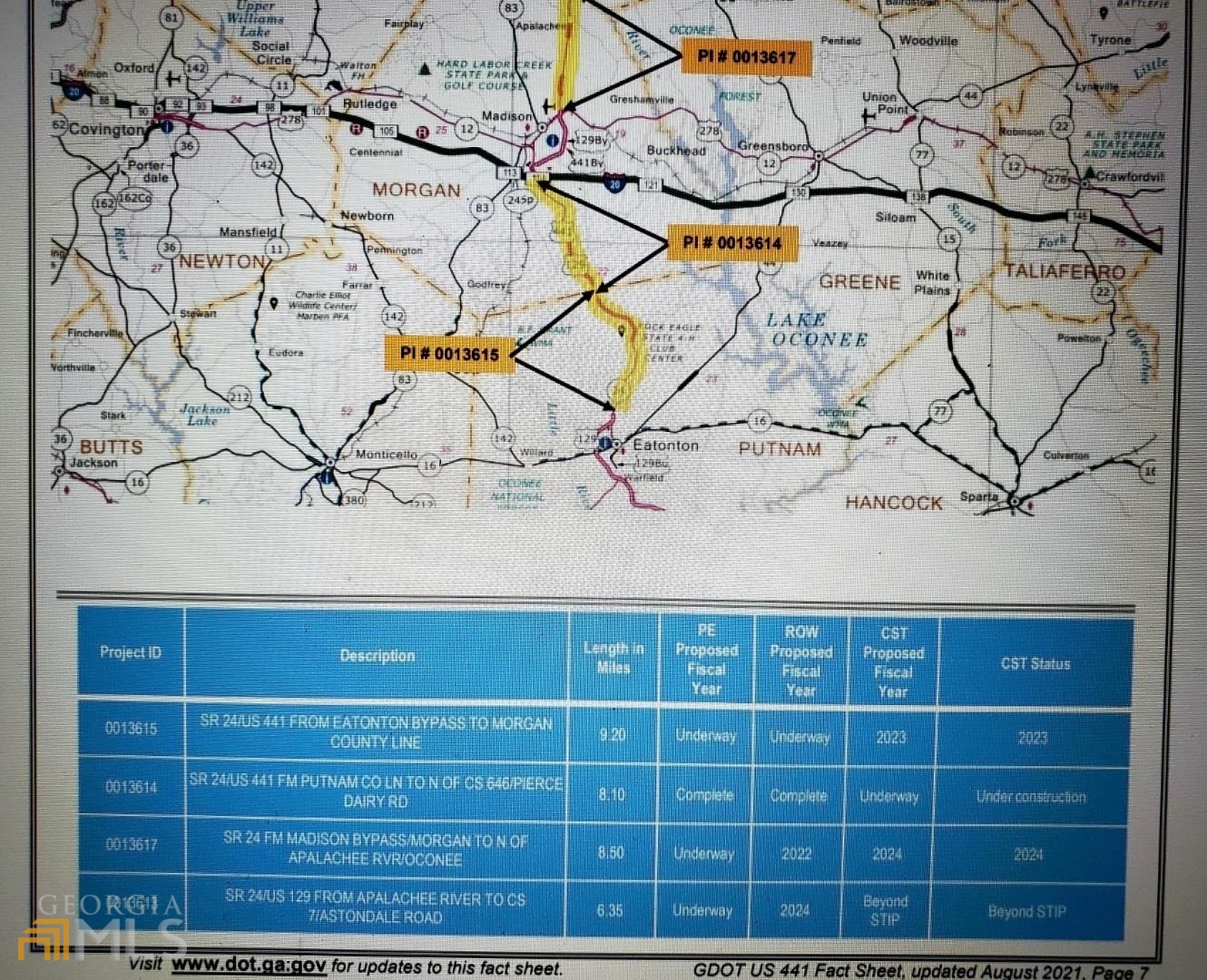 0 441 And Harmony Road Eatonton GA 31024