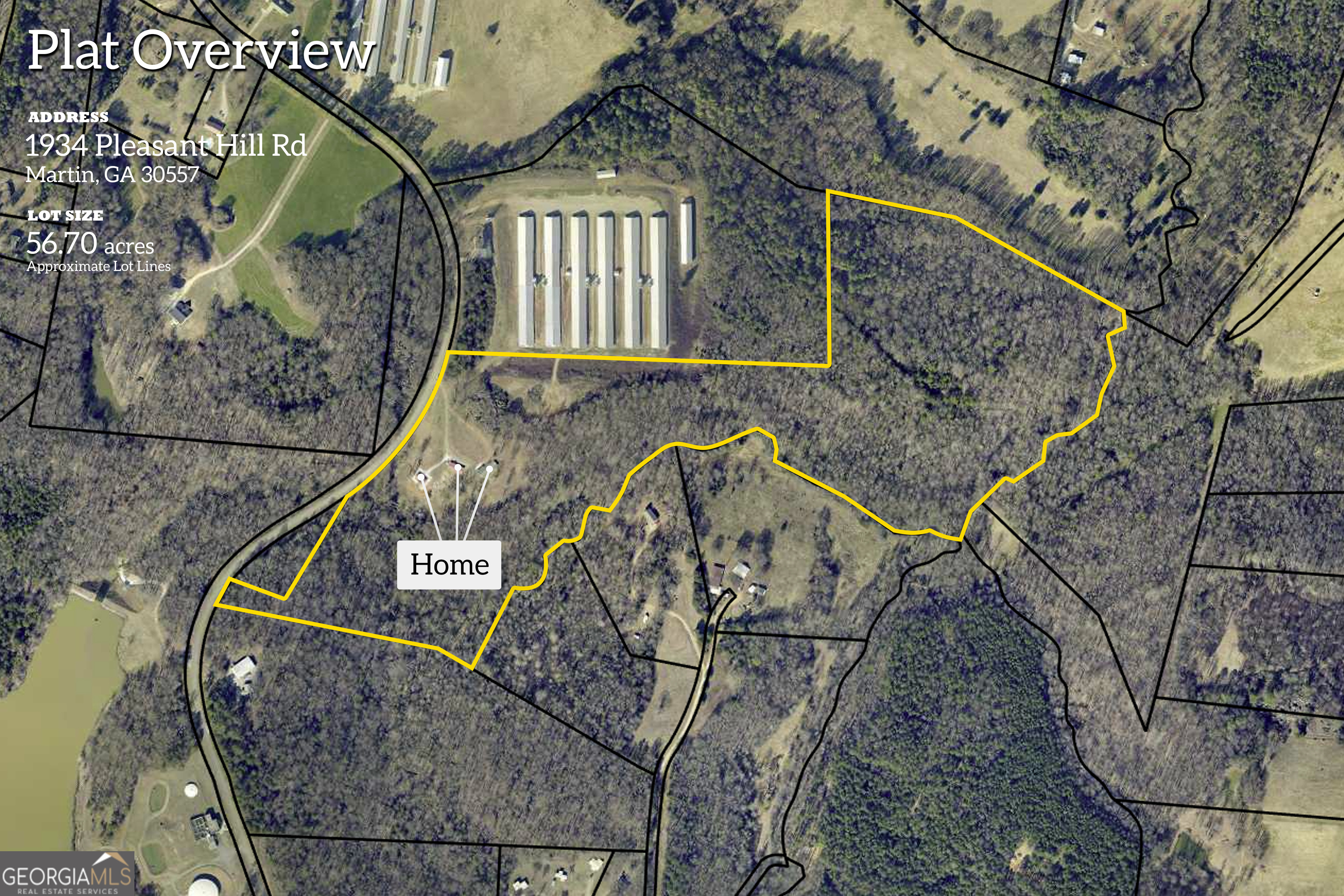 1934 Pleasant Hill Road Martin GA 30557