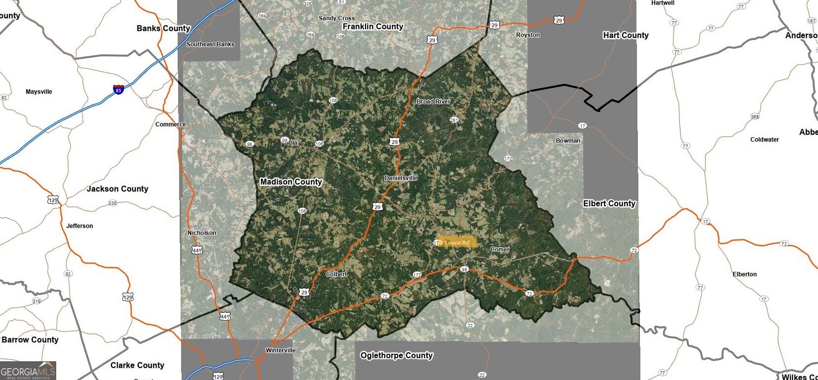 0 Lowe Road Comer GA 30629