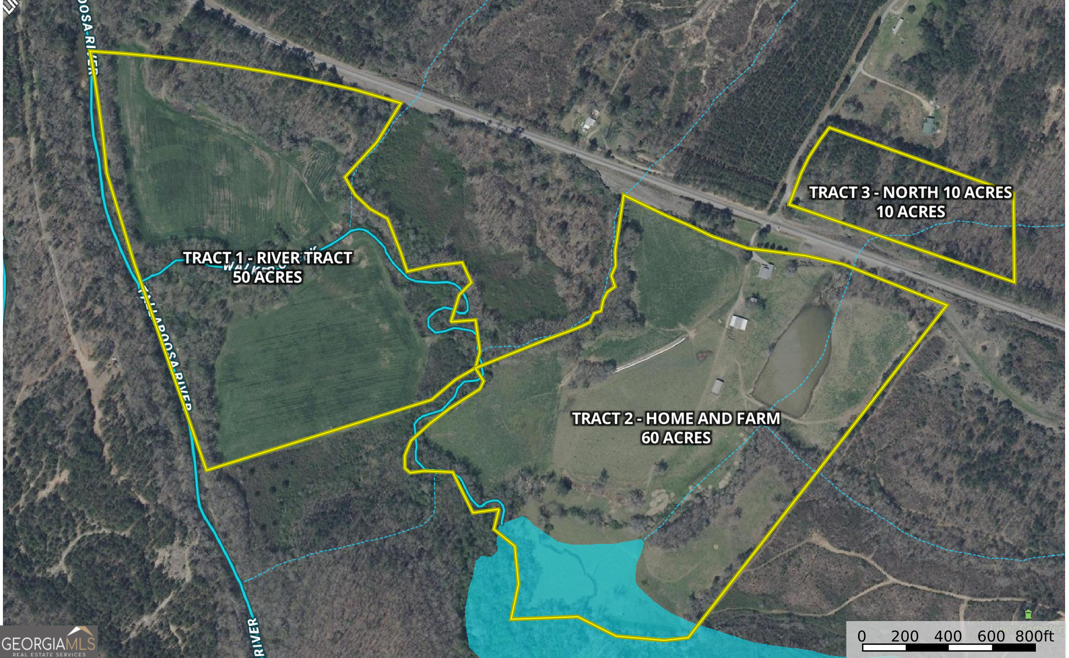 60 +/- Acres At 295 J Davis Road Tallapoosa GA 30176