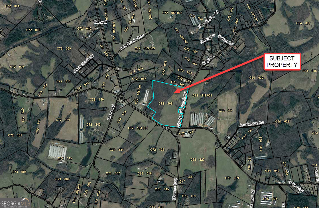 69 Acres Elberton Highway Hartwell GA 30643