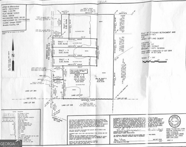 0 Robinson Road Barney GA 31625