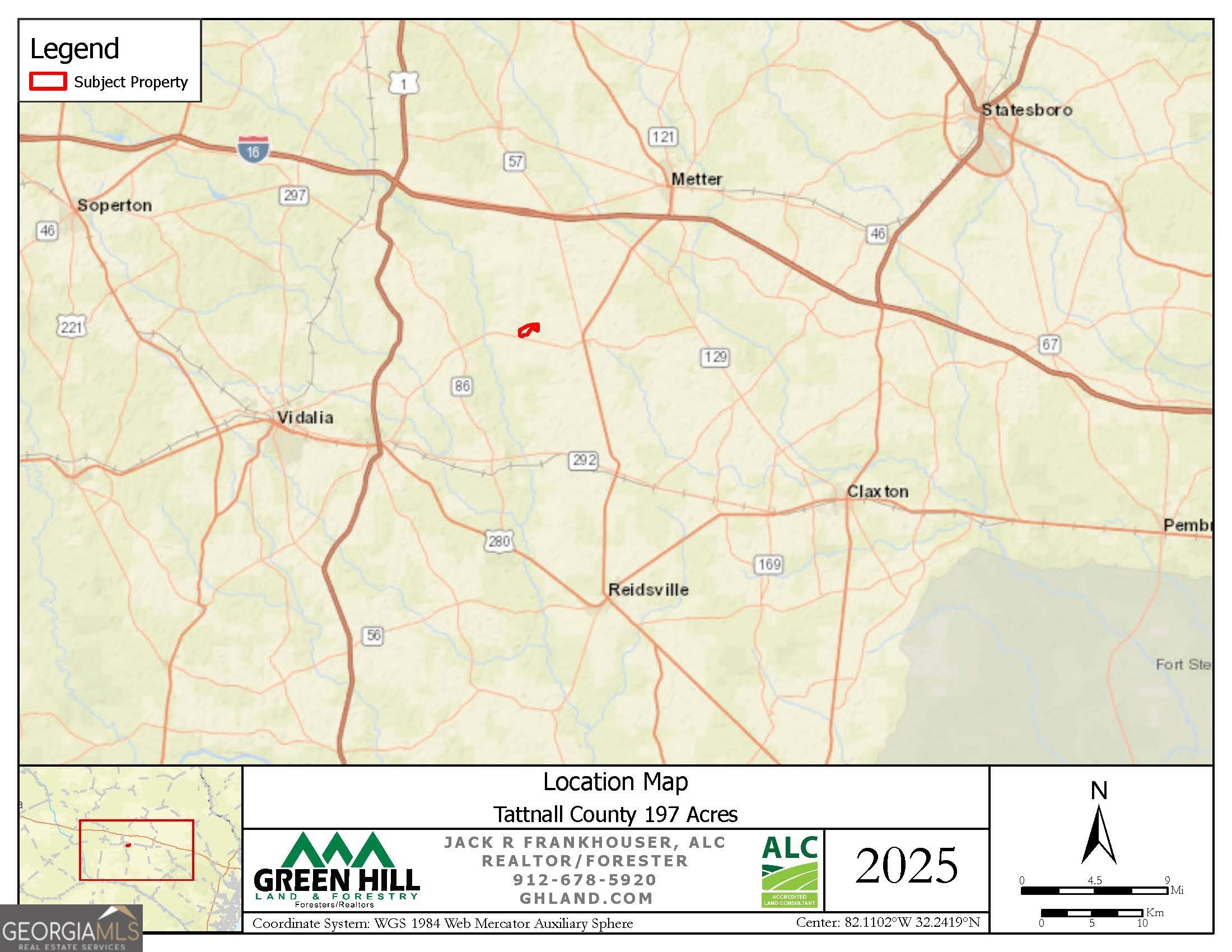 0 Henry Moxley Road Cobbtown GA 30420