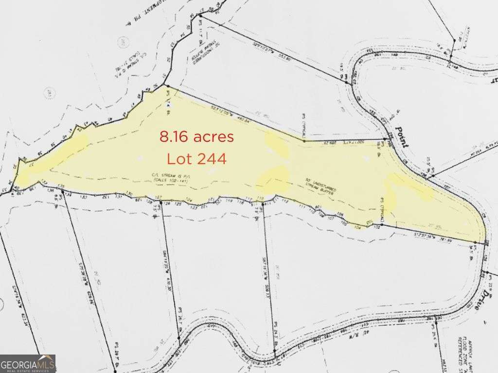 Lot 244 Spear Point Drive Talking Rock GA 30175