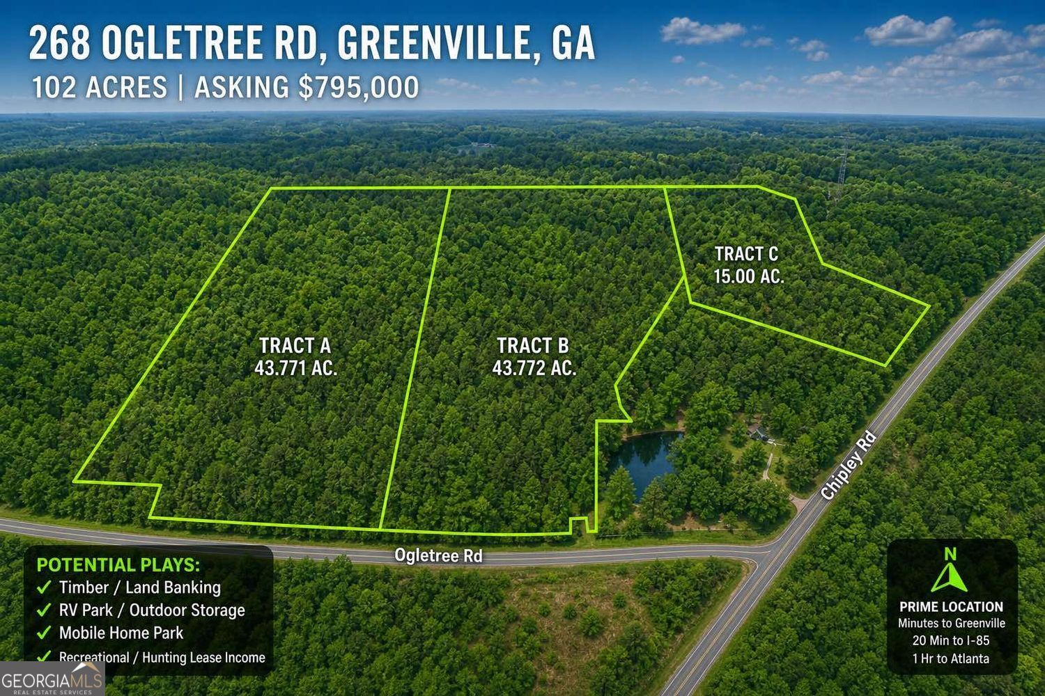 268 Ogletree Road Greenville GA 30222