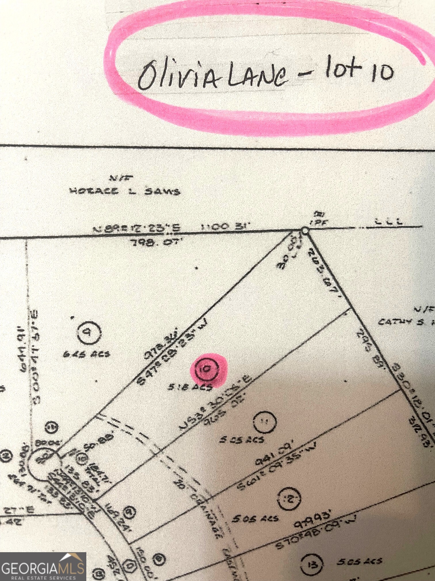 Lot 10 Olivia Lane Ball Ground GA 30107