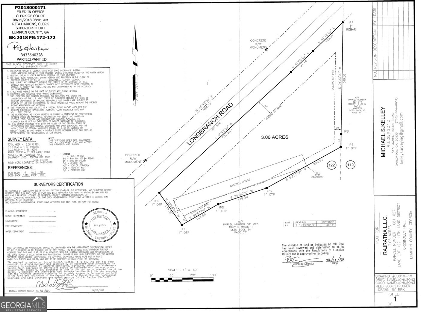 2172 Long Branch Road Dahlonega GA 30533