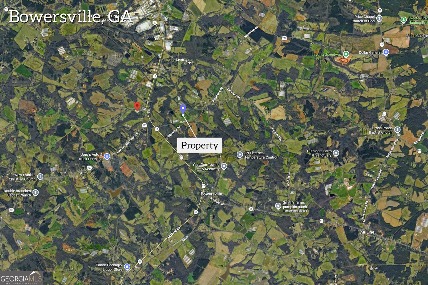 0 Ridgeview Road Bowersville GA 30516