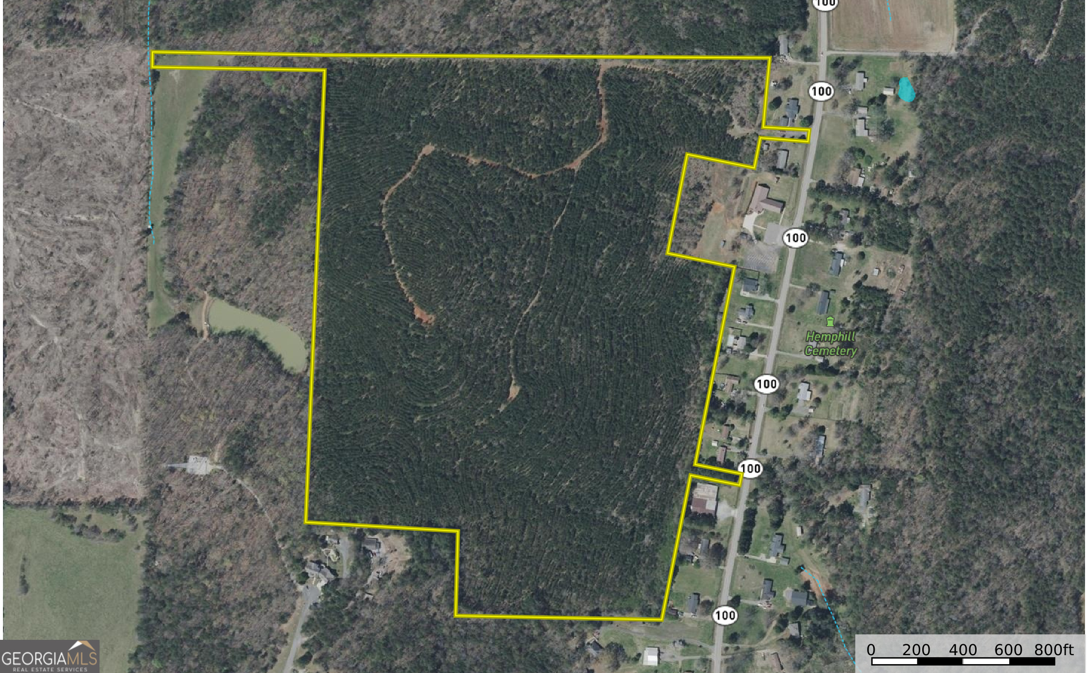 91 +/- Acres On Fosters Mill Road (GA Highway 100) Cave Spring GA 30124