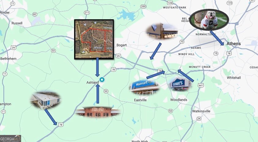 6601 Hog Mountain Highway - Highway 53 Bogart GA 30622