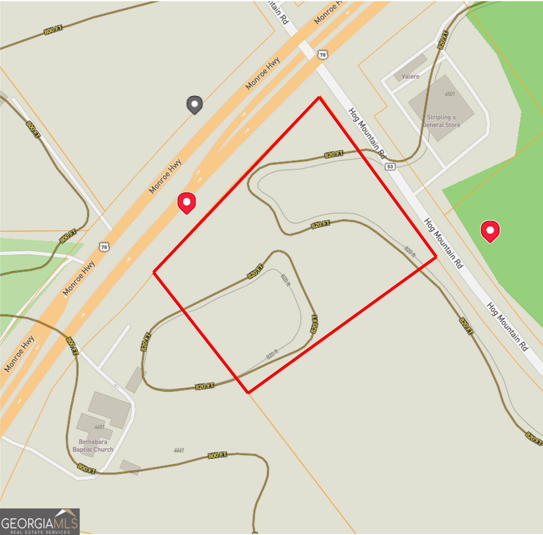 6601 Hog Mountain Highway - Highway 53 Bogart GA 30622