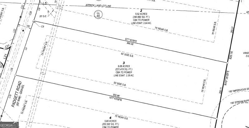 0 Padgett Road Senoia GA 30276