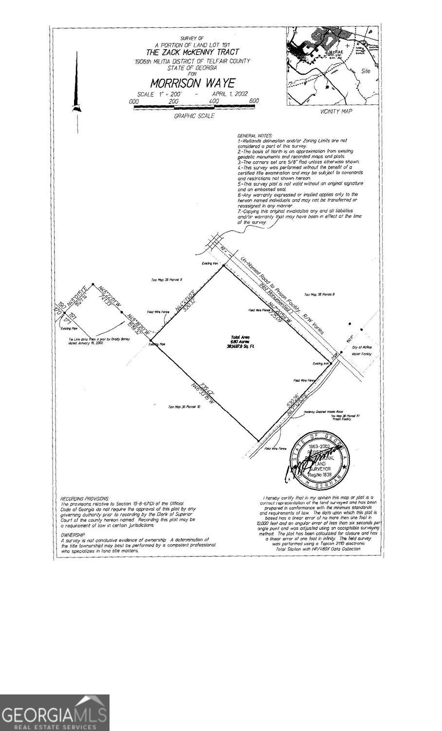 0 Jim Hammock Drive Mcrae-helena GA 31055