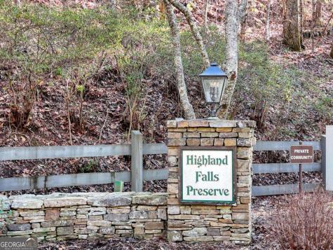 Lot 25 Highland Falls Blairsville GA 30512