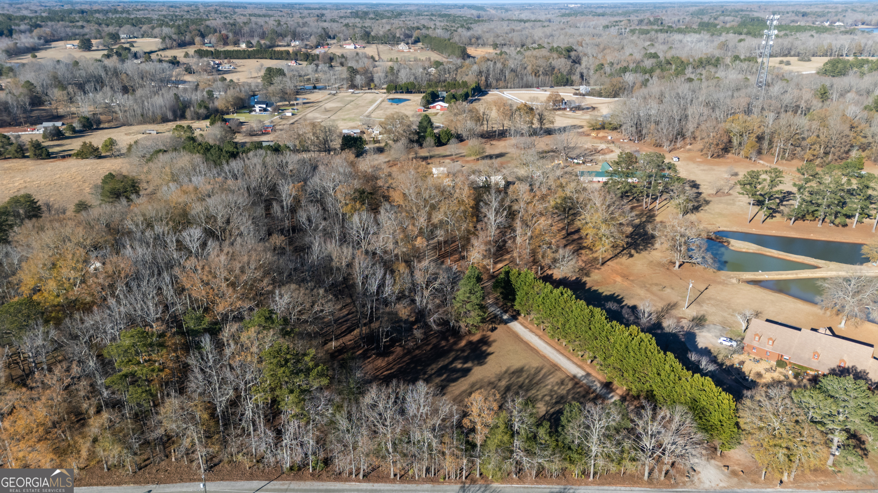 Btwn 222 & 240 Mud Bridge Road - 5 Acres Fayetteville GA 30215