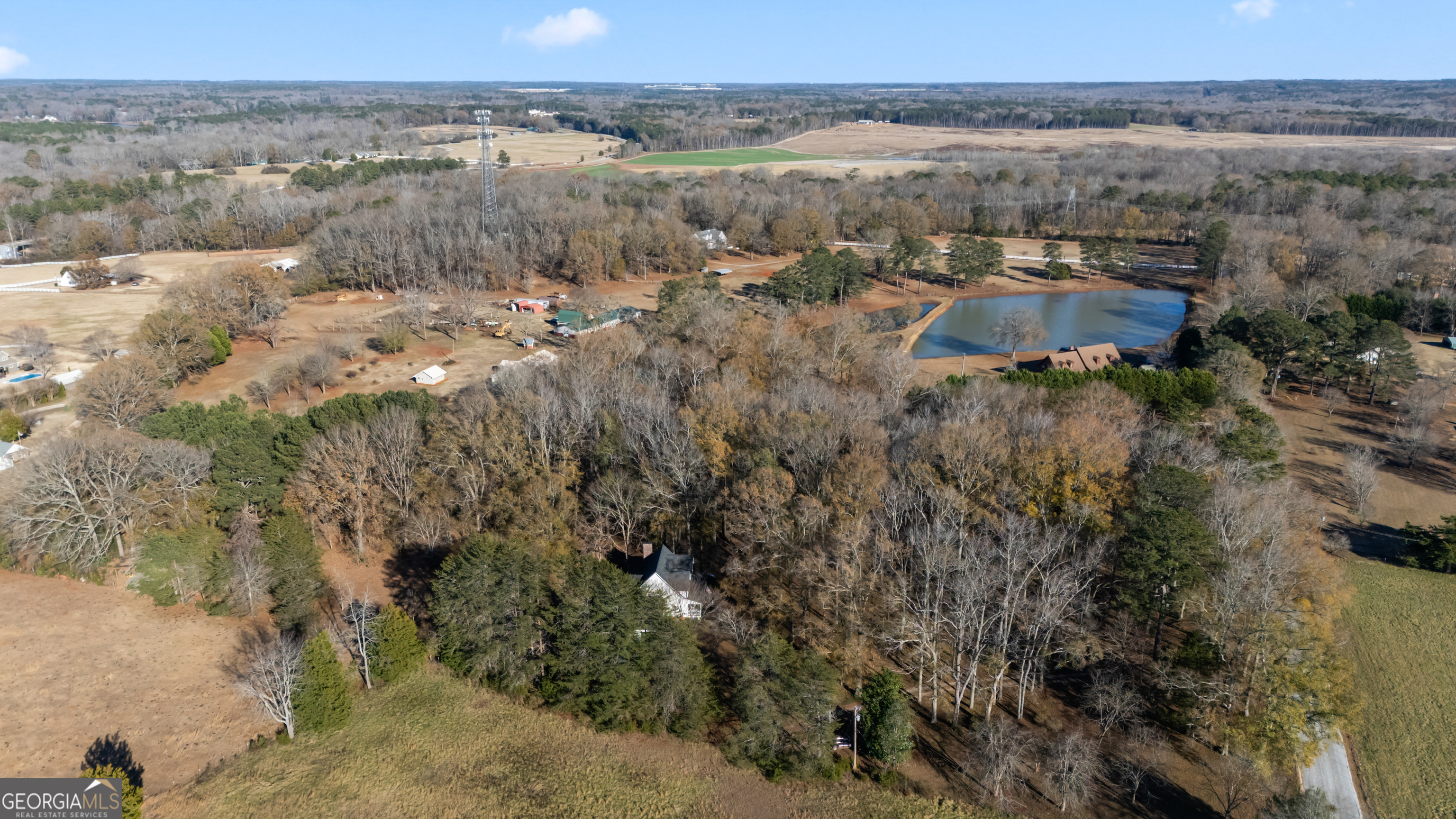 Btwn 222 & 240 Mud Bridge Road - 5 Acres Fayetteville GA 30215