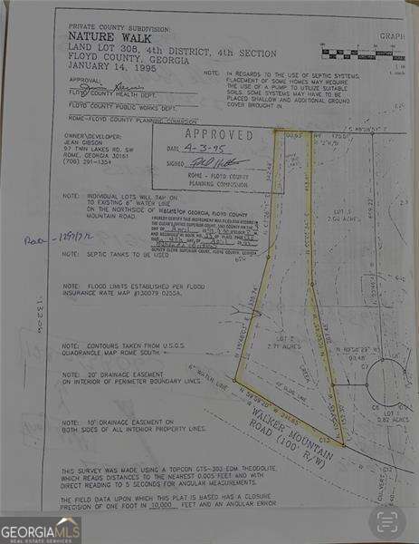 0 Walker Mountain Road SW Rome GA 30161