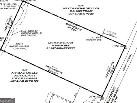 Lot 5 Walnut Road Blairsville GA 30512