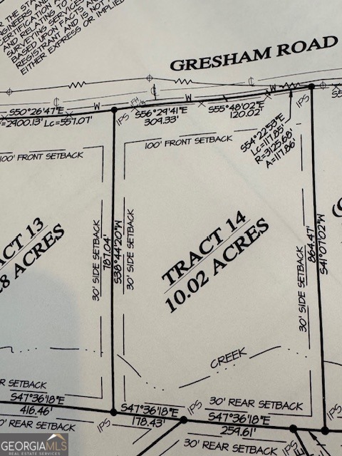 Lot 14 Gresham Zebulon GA 30295