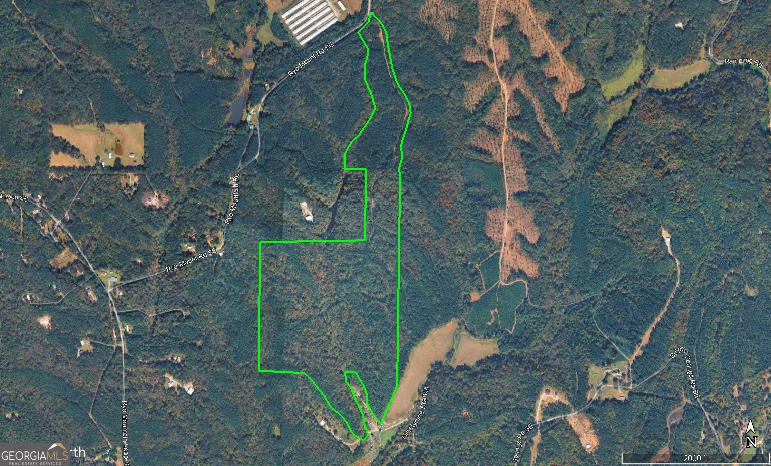 0 Ryo Mountain Road Fairmount GA 30139