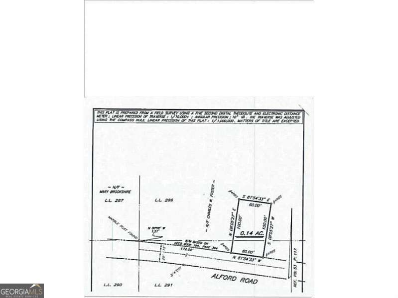 0 Alford Road Rome GA 30161