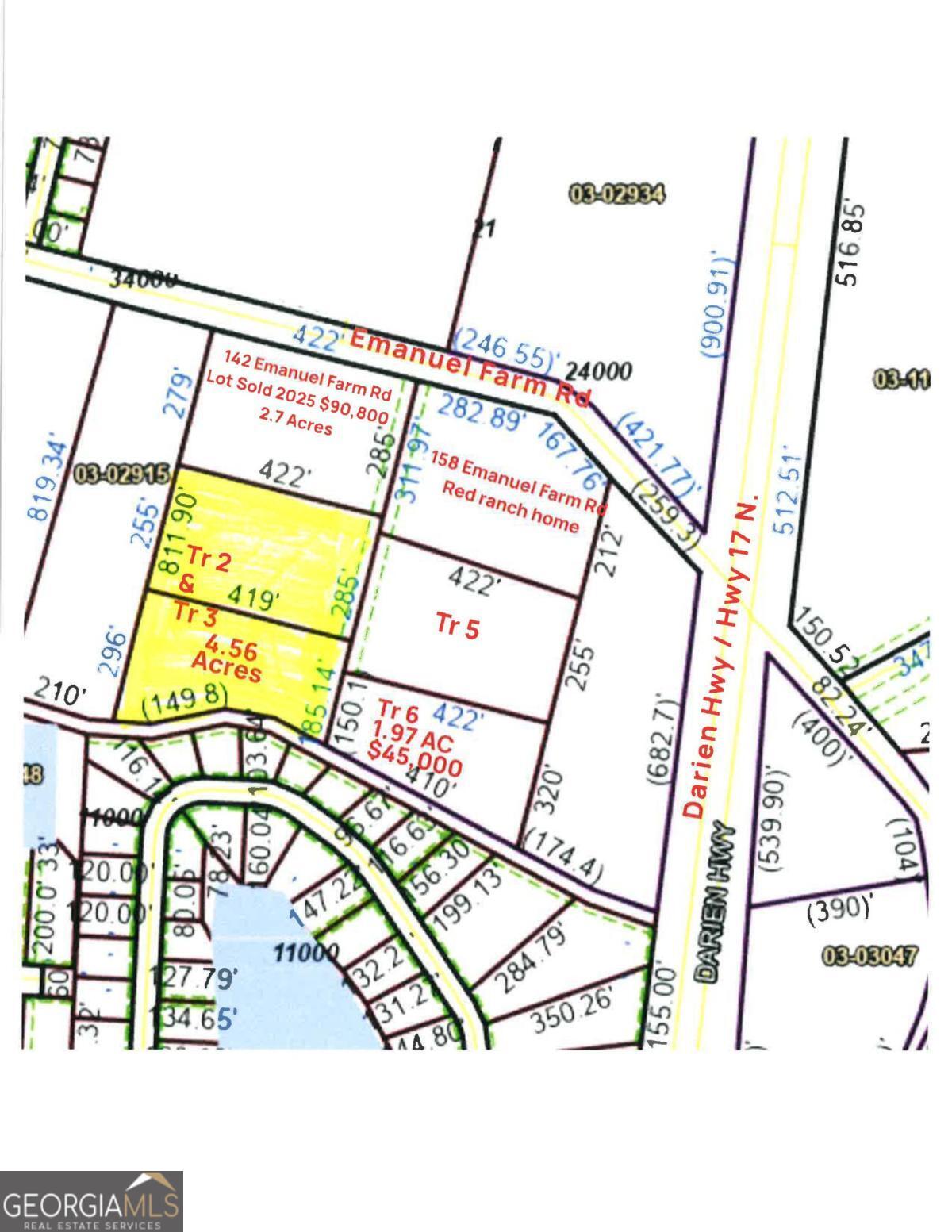 Trail 2 & Trail 3 Emanuel Farm Road Brunswick GA 31525