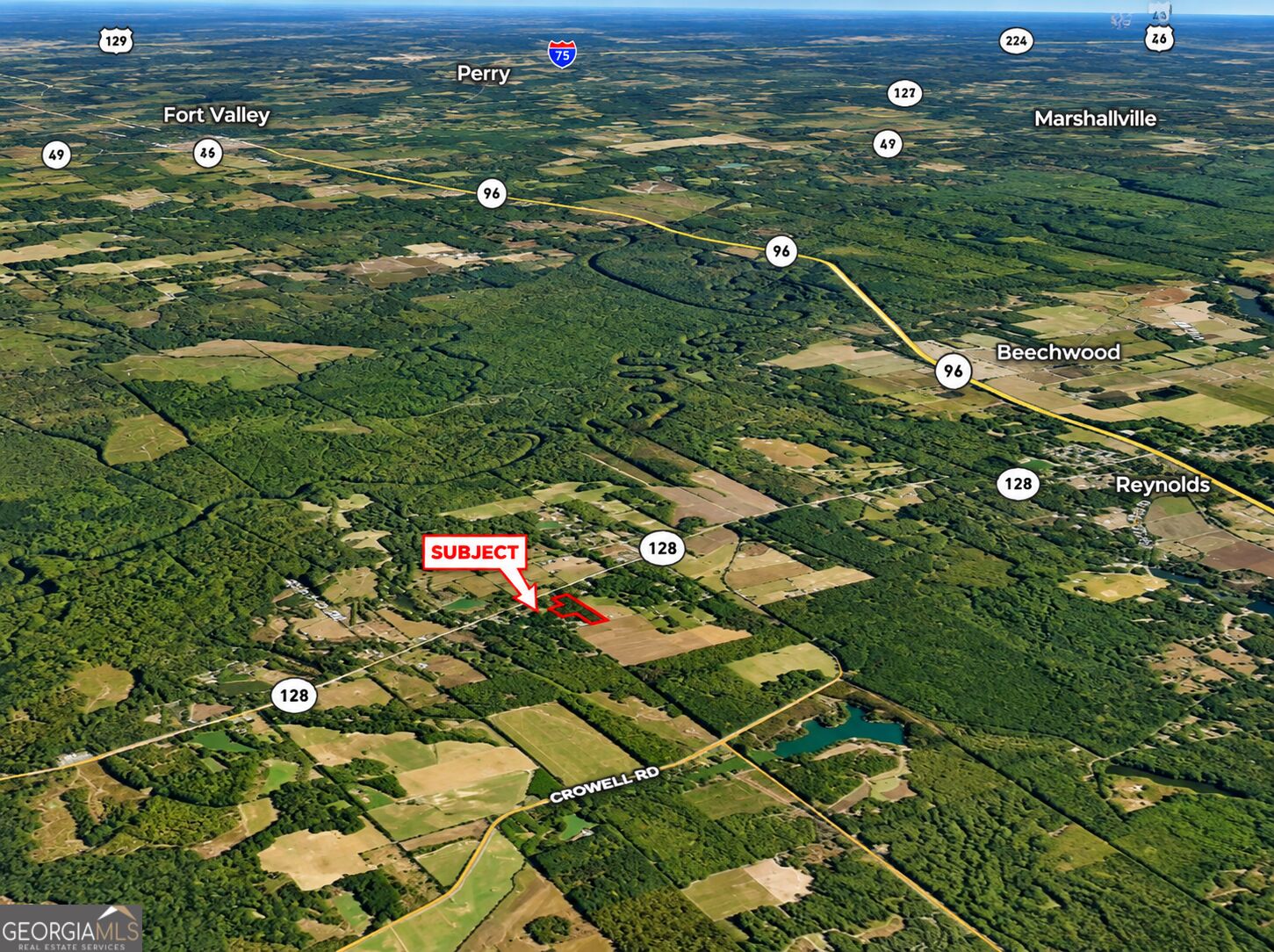 9.93 Acres Park Avenue Reynolds GA 31076