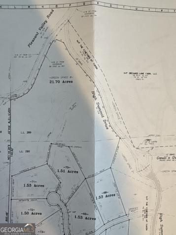 Lt 71 High Summit Talking Rock GA 30175