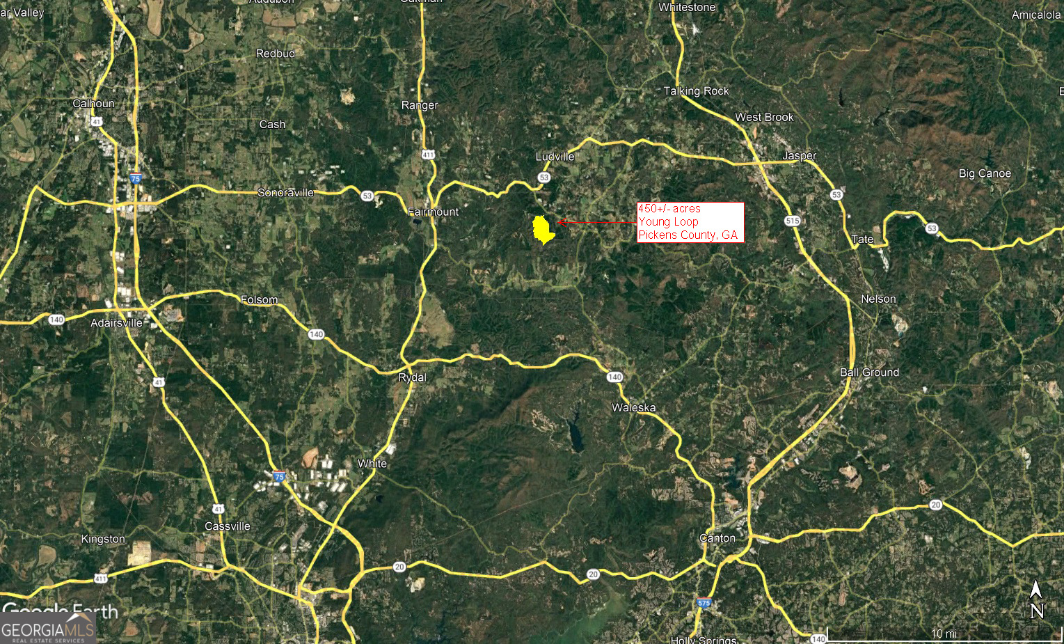 0 Angel Road Fairmount GA 30139
