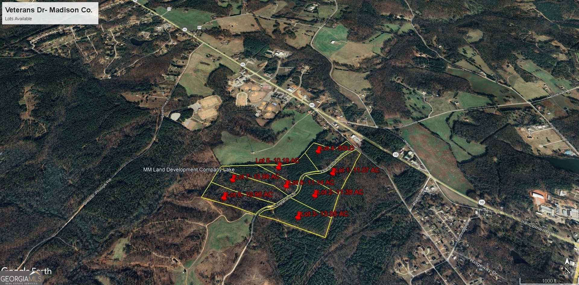 0 Veterans Drive Danielsville GA 30633
