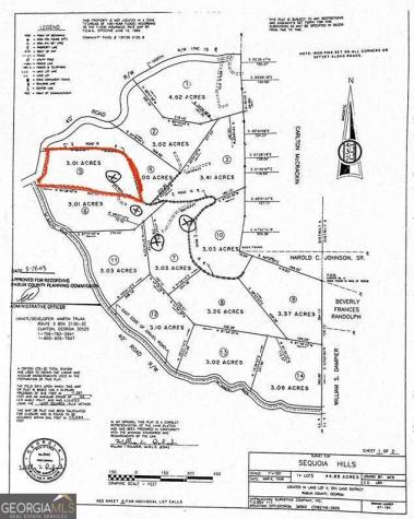 Lot 5 Sequoia Hills Lane Clayton GA 30525
