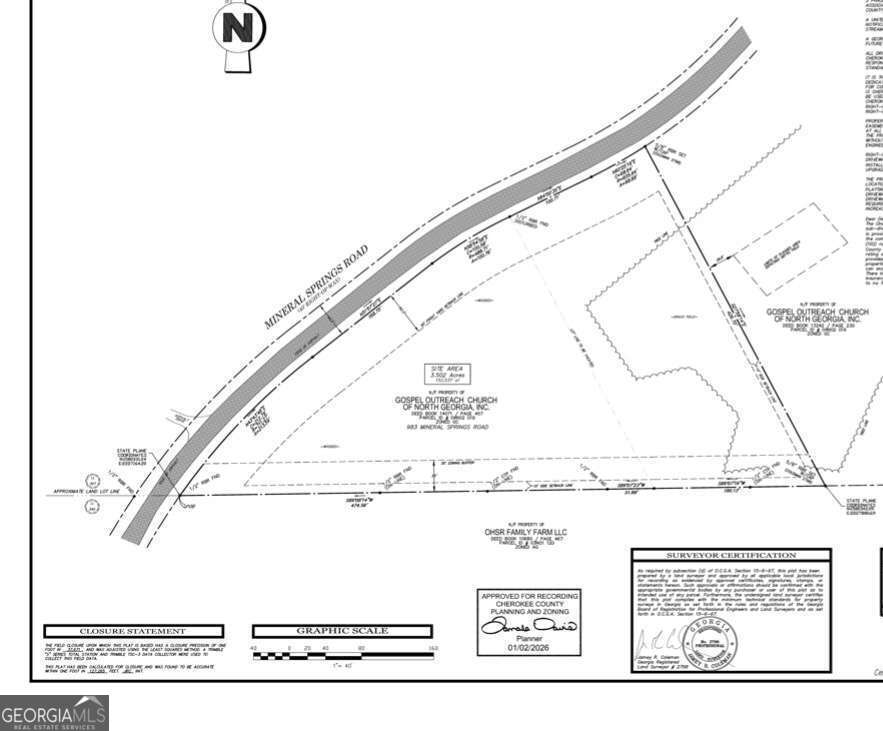 983 Mineral Springs Road Ball Ground GA 30107