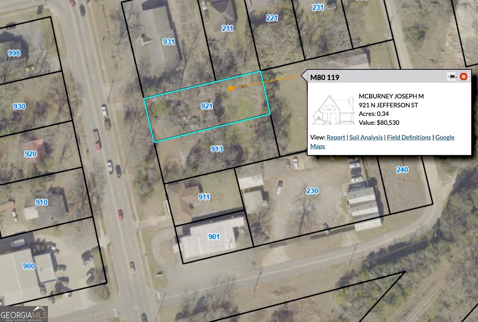 921 N Jefferson Street Milledgeville GA 31061