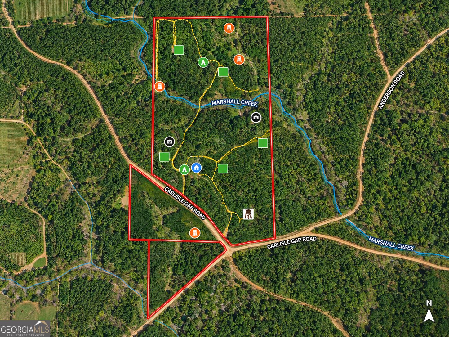 132 Acres Carlisle Gap Road Woodland GA 31836