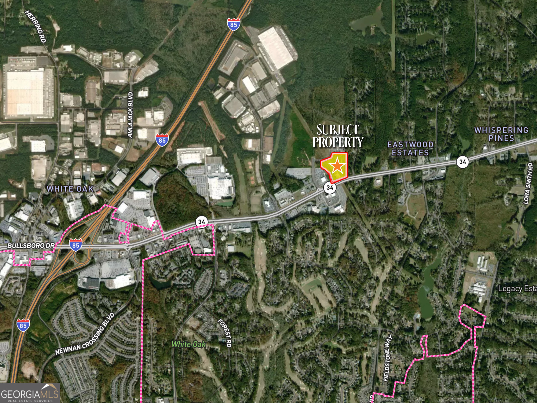 14.5 Acres Highway 34 E Newnan GA 30265