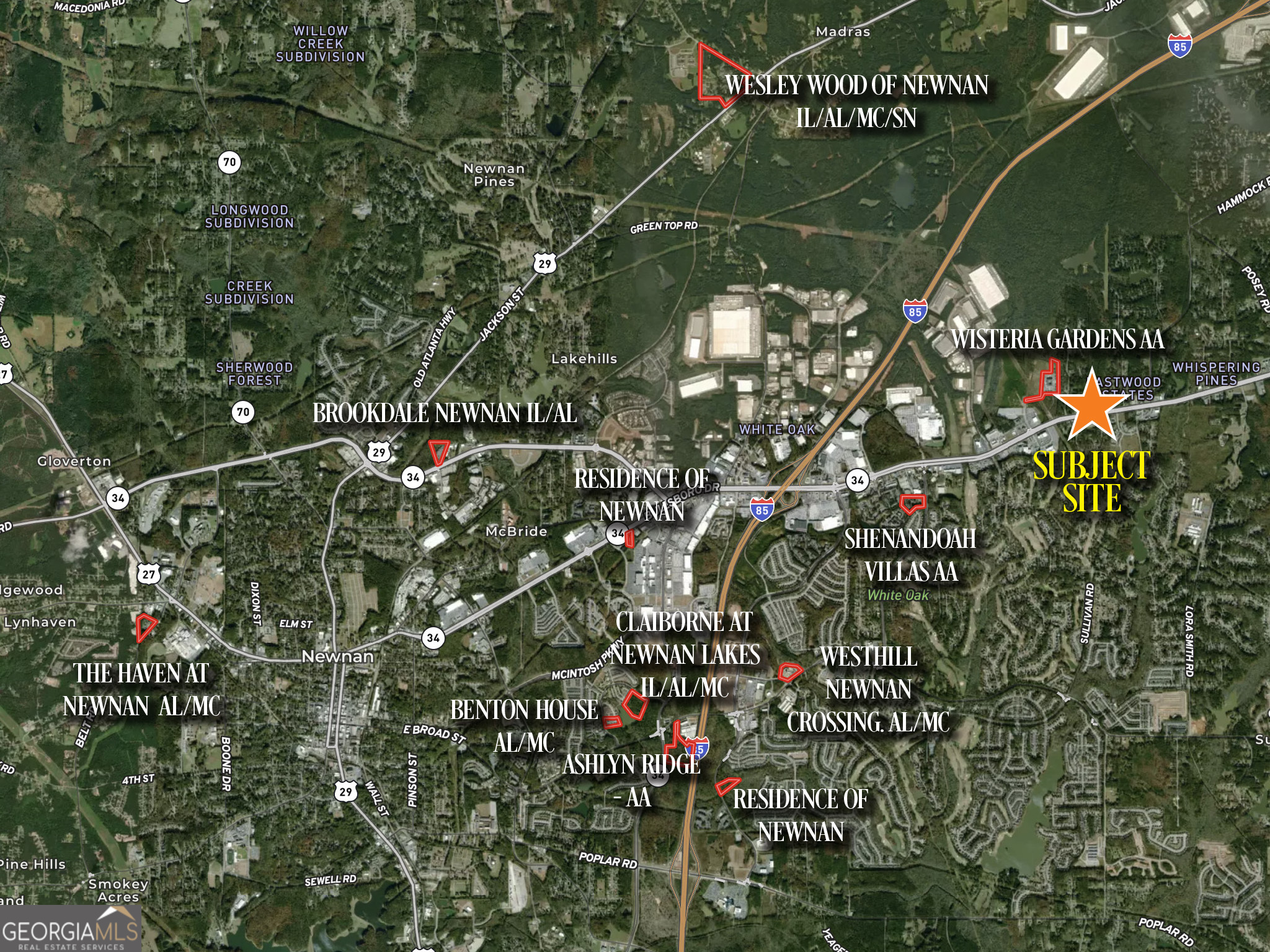 14.5 Acres Highway 34 E Newnan GA 30265