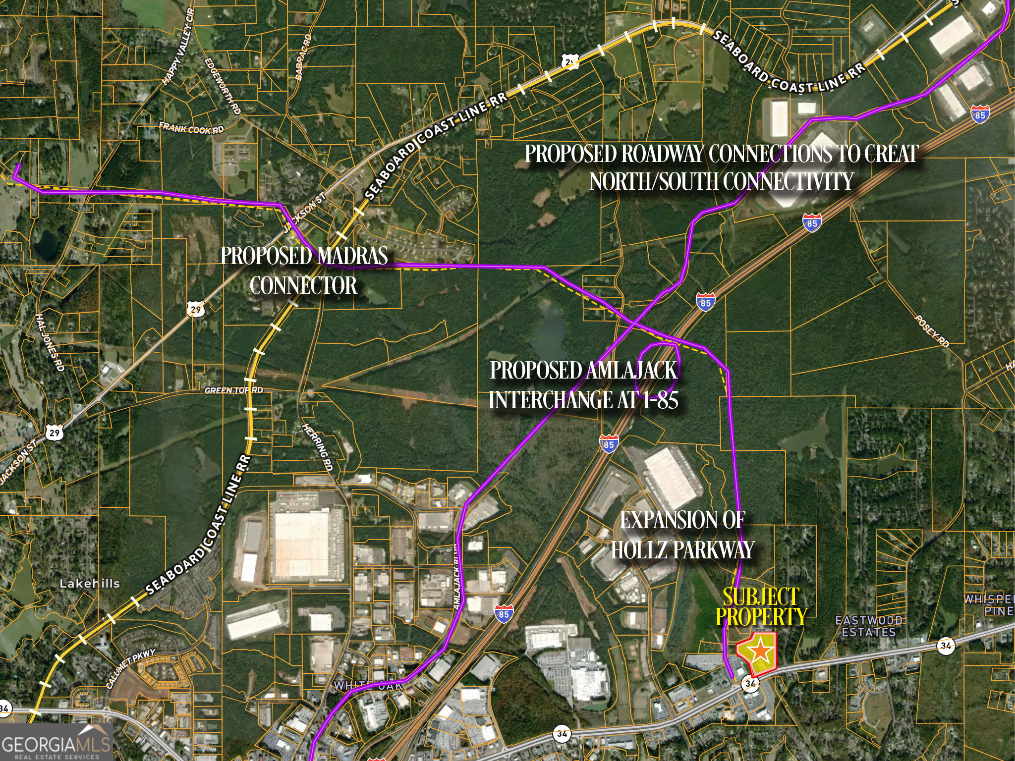 14.5 Acres Highway 34 E Newnan GA 30265