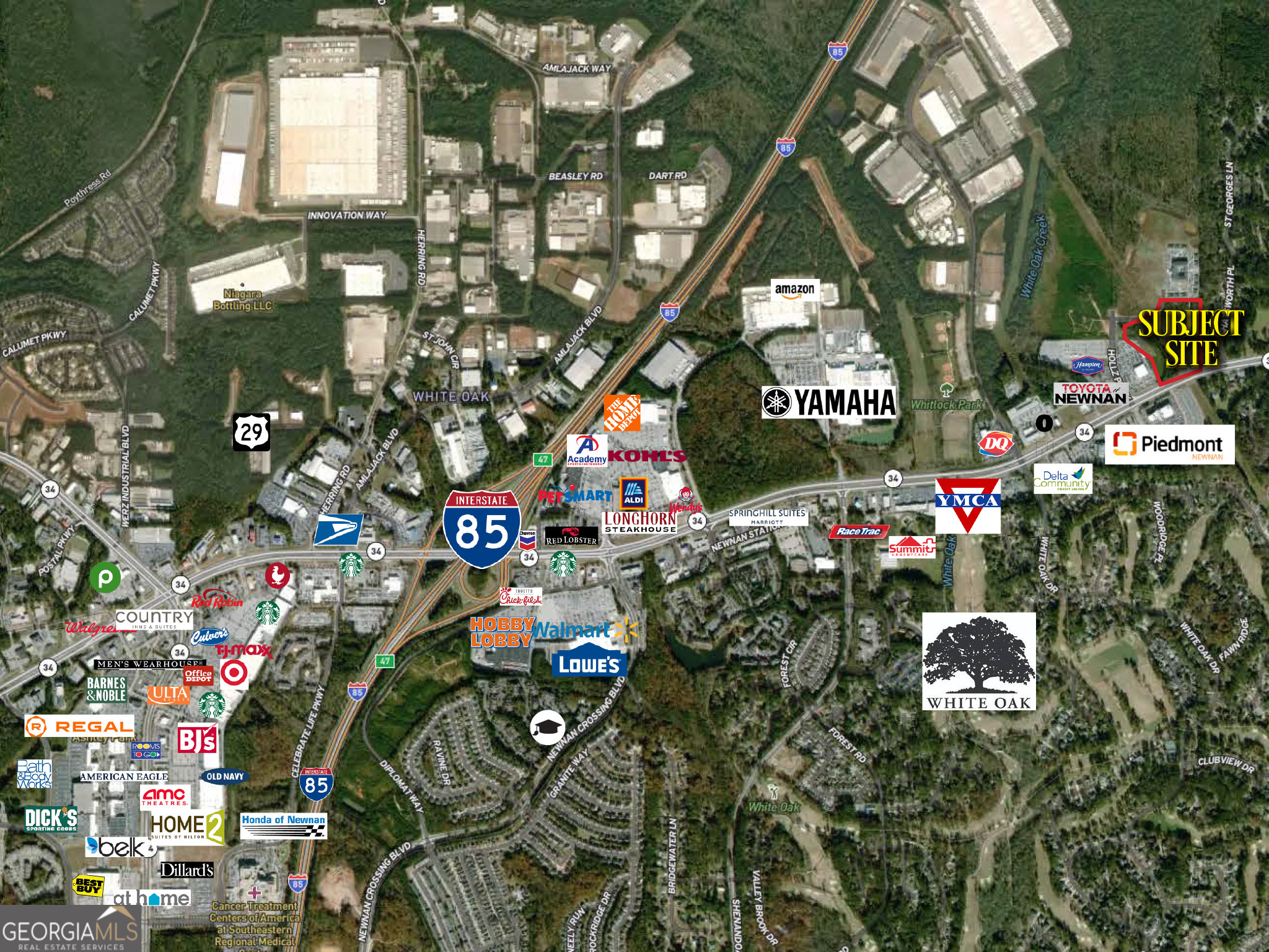 14.5 Acres Highway 34 E Newnan GA 30265