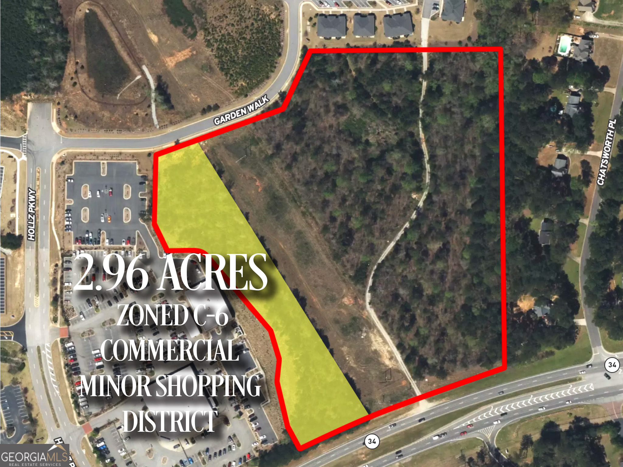 14.5 Acres Highway 34 E Newnan GA 30265