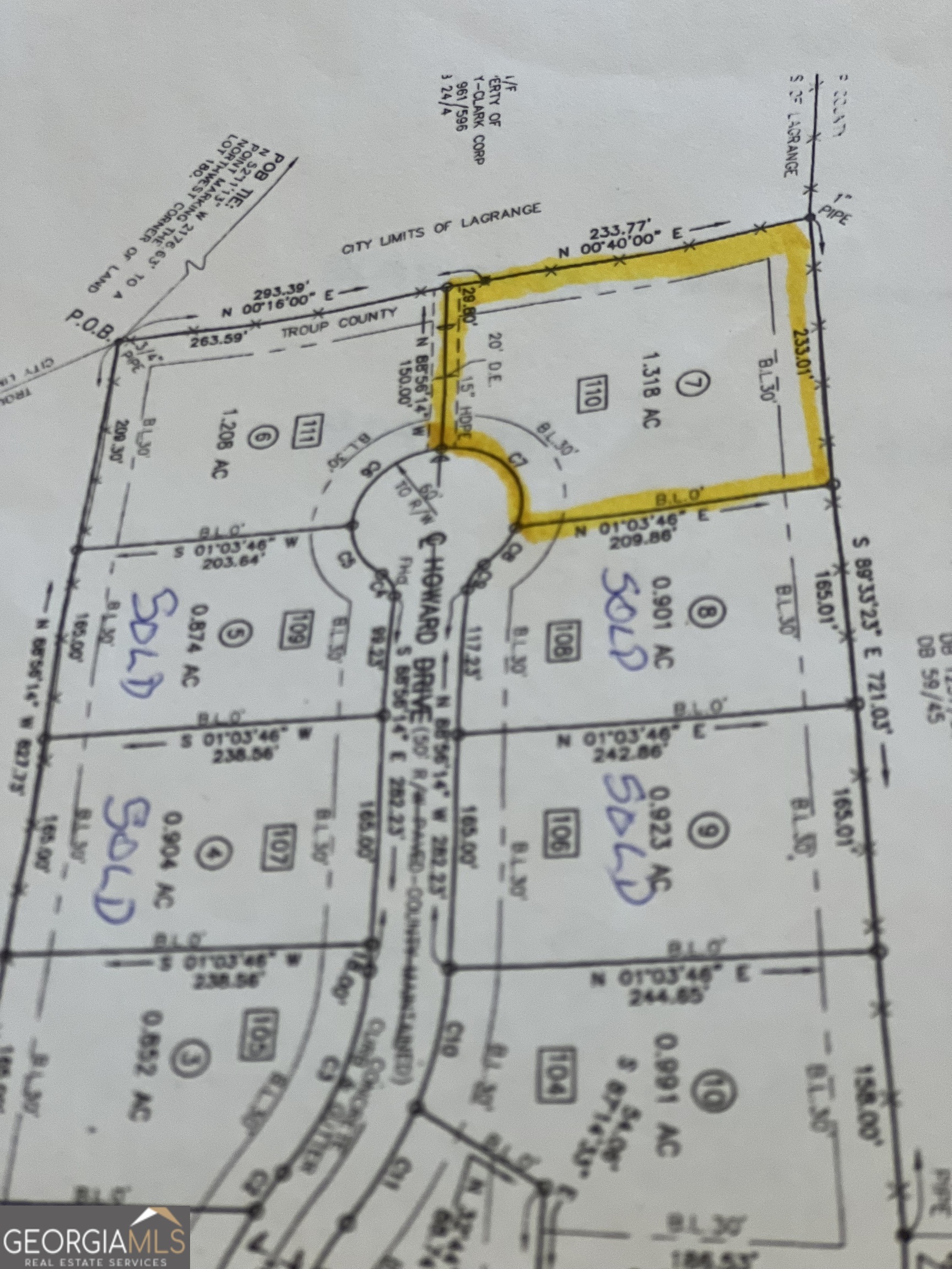 110 Howard Drive Lagrange GA 30240
