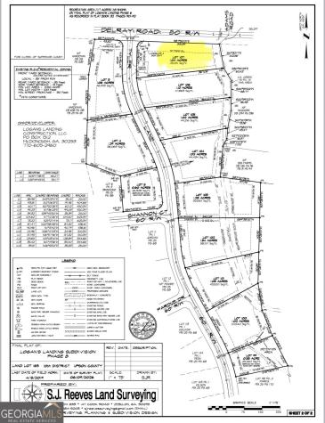 0 LOT 107 Tyler Lane Thomaston GA 30286
