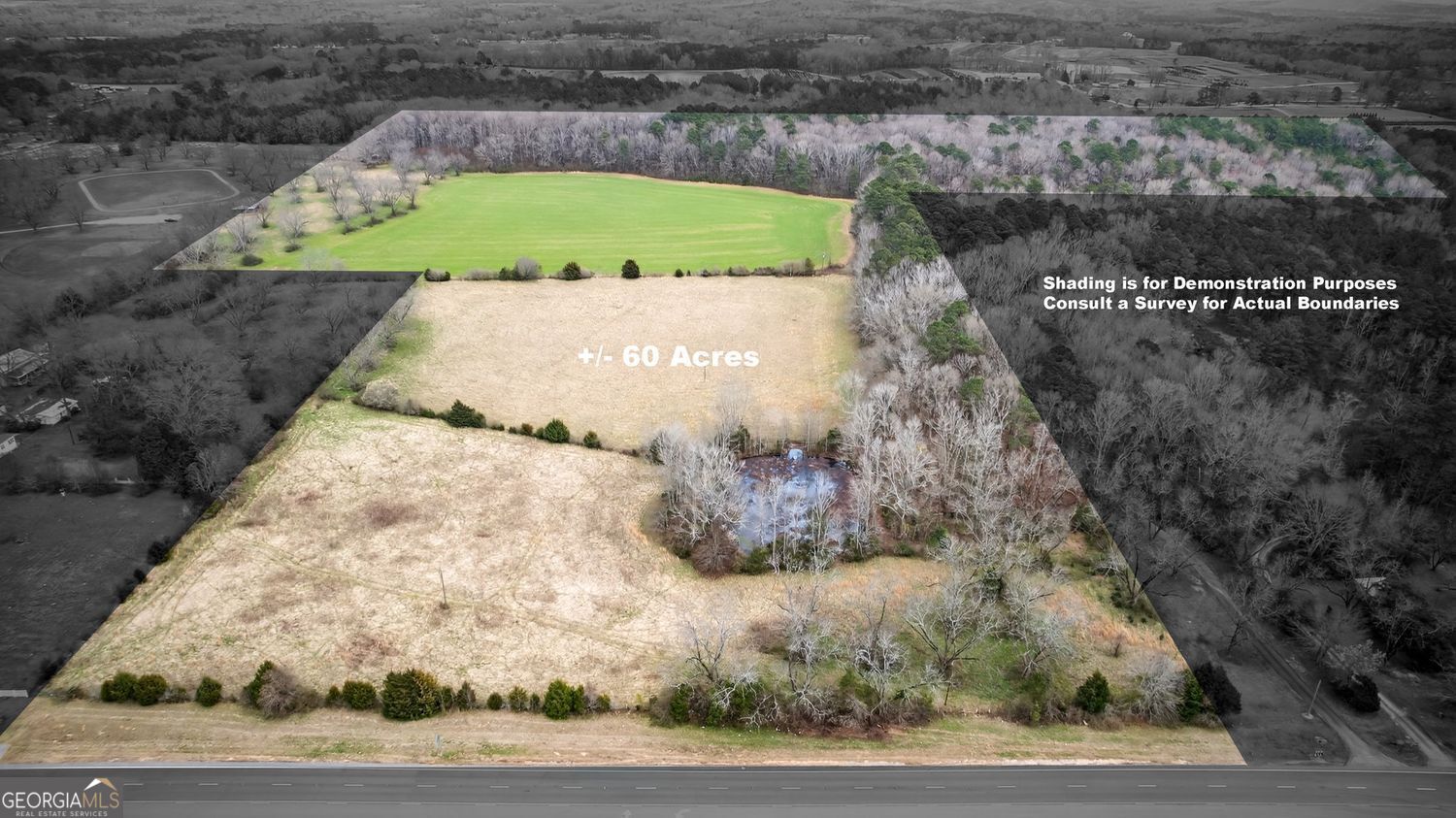 60.97+/- Acres Us Hwy 19 S Meansville GA 30256