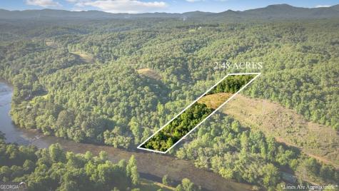 2.48 Acr Valley Lane Mineral Bluff GA 30559